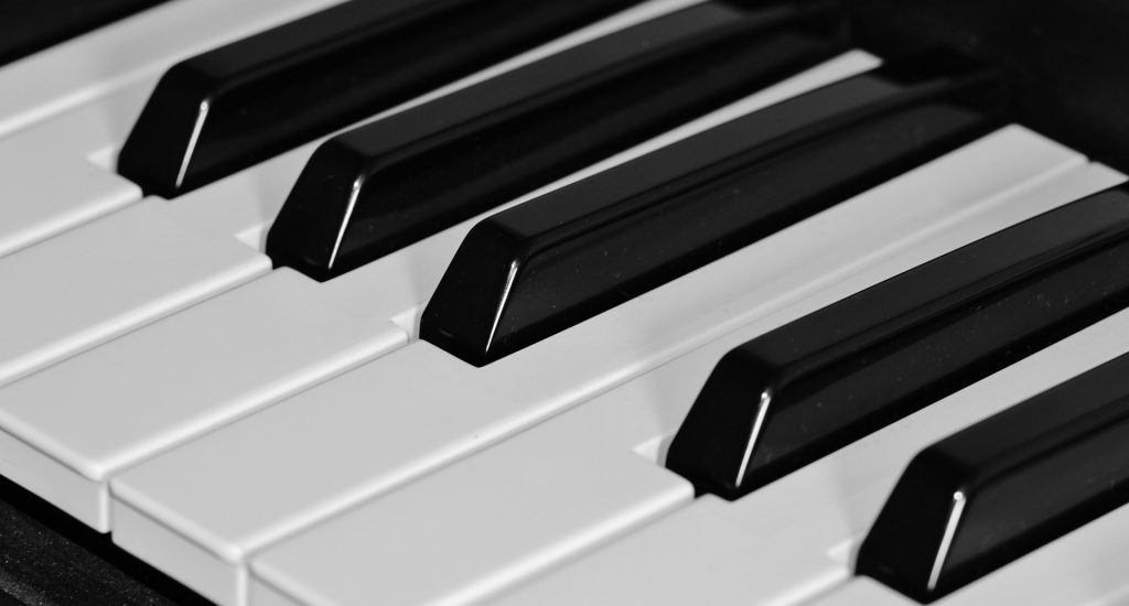 teclado del piano